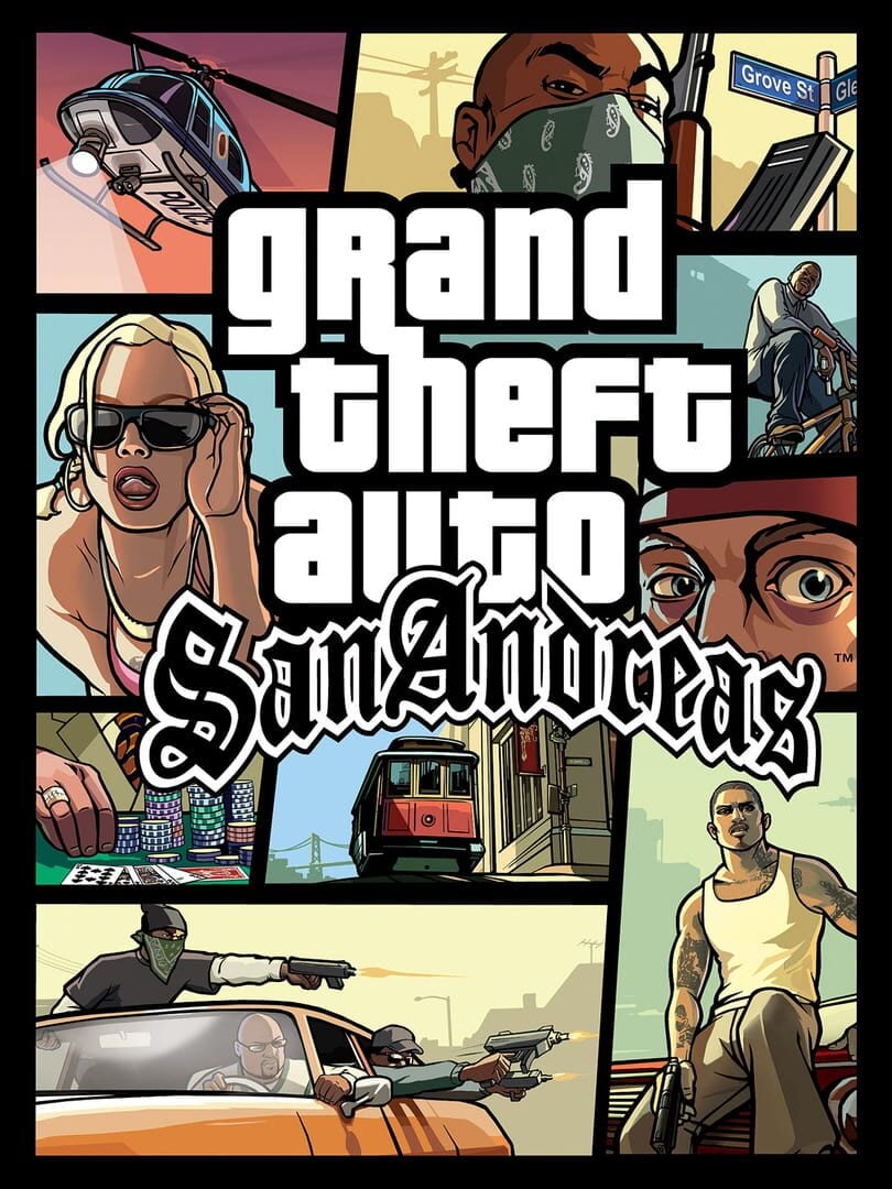 Grand Theft Auto: San Andreas - Cover