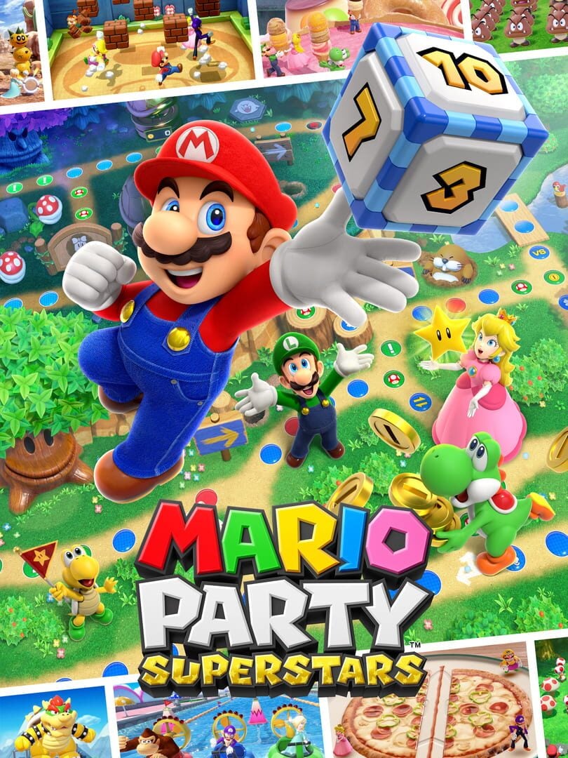 Mario Party Superstars - Cover