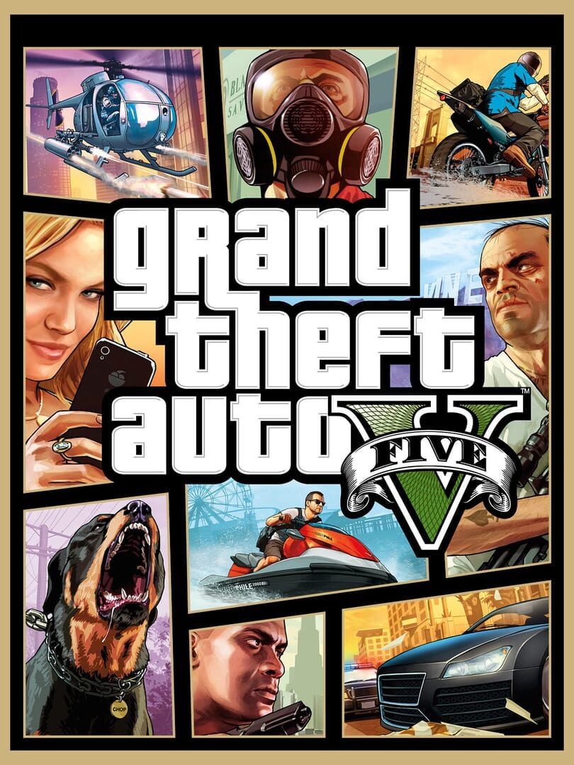 Grand Theft Auto V - Cover