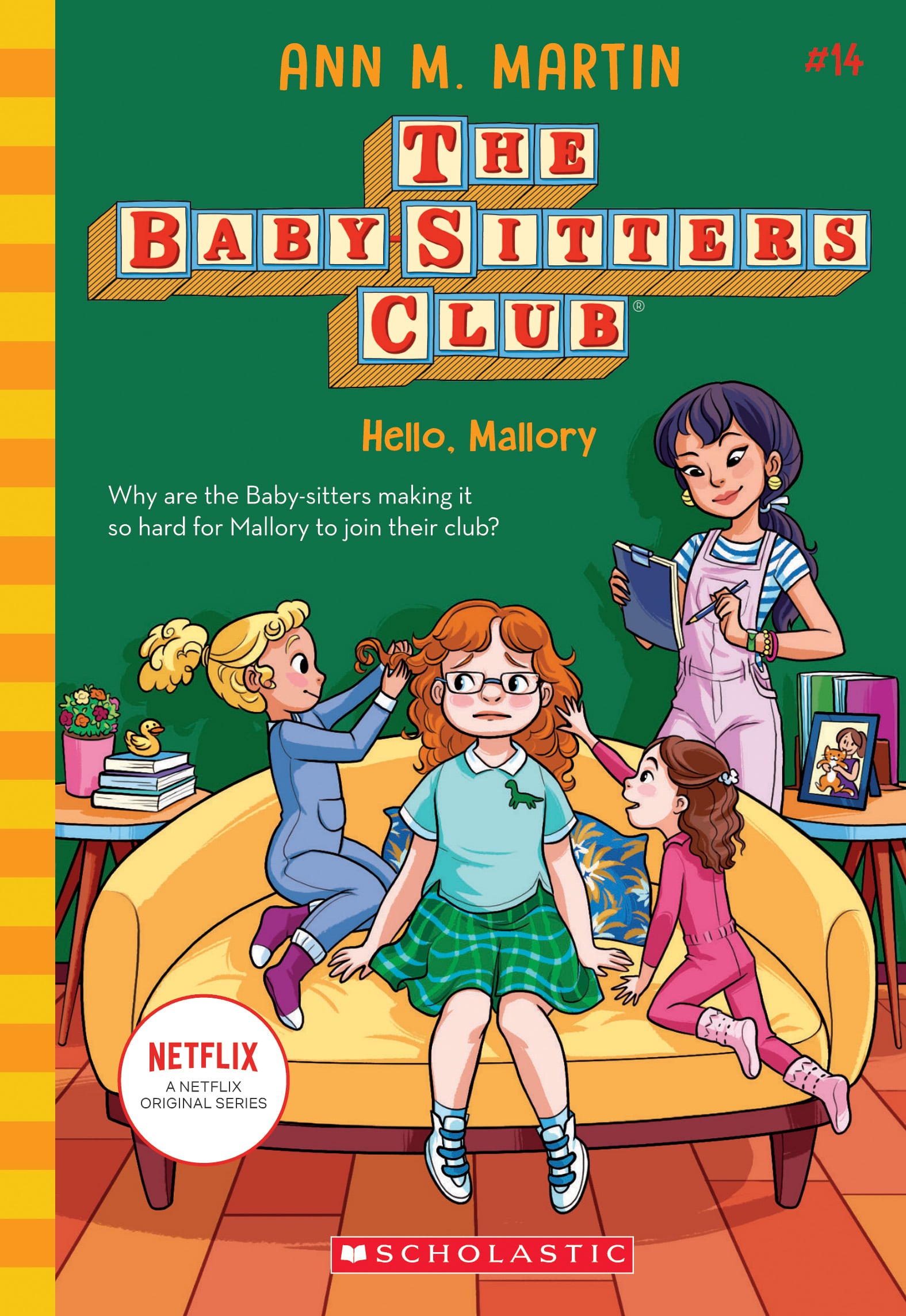 Hello, Mallory (The Baby-Sitters Club #14) - Cover