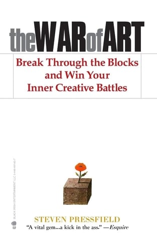The War of Art Break Through the Blocks and Win Your Inner Creative Battles - Cover