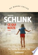 Ce qui reste - Cover