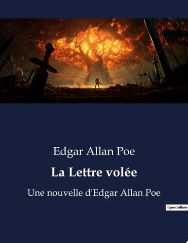 La Lettre volée Une nouvelle d'Edgar Allan Poe - Cover