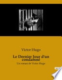 Le Dernier Jour d'un condamné - Cover