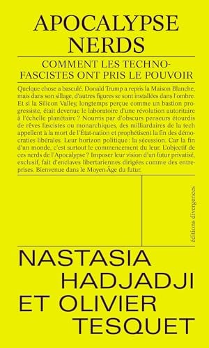 Apocalypse Nerds: Comment les technofascistes ont pris le pouvoir - Cover