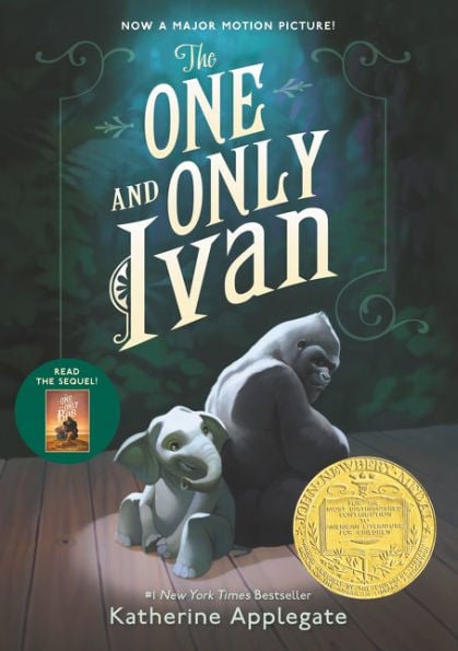 The One and Only Ivan (Newbery Medal Winner) - Cover