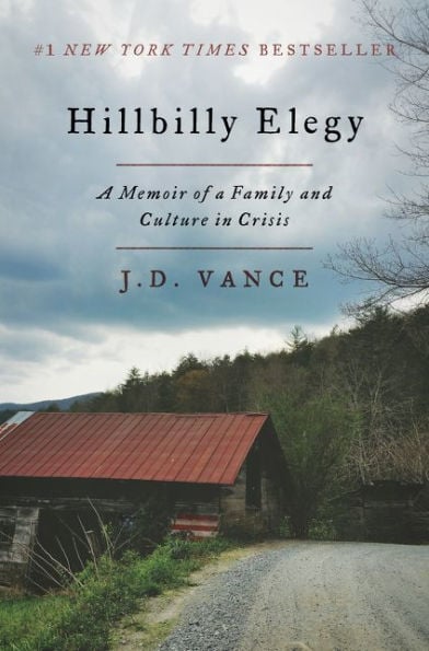 Hillbilly Elegy: A Memoir of a Family and Culture in Crisis - Cover