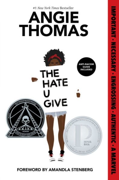 The Hate U Give (Printz Honor Winner) - Cover