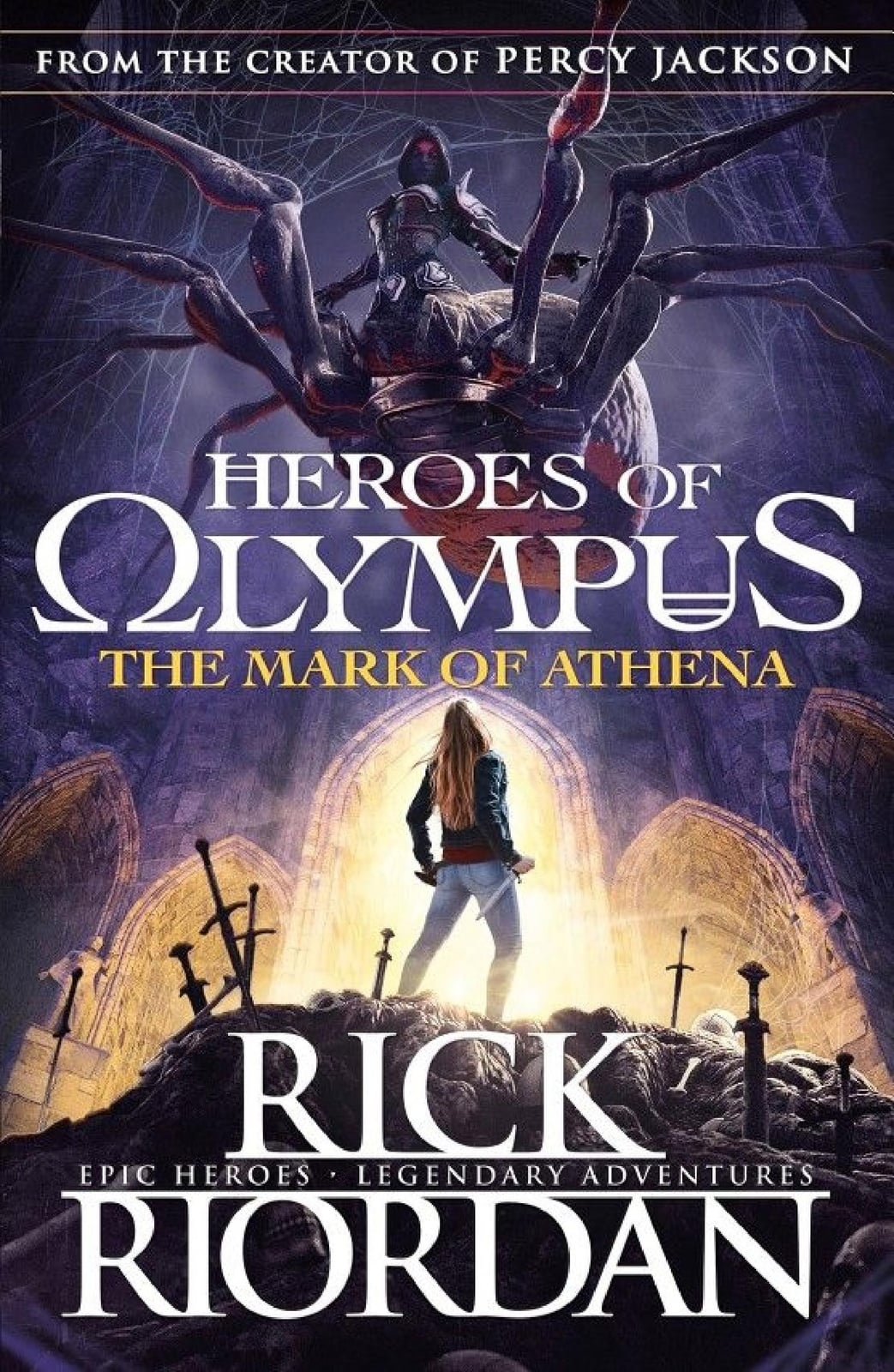 The Mark of Athena (Heroes of Olympus Book 3) - Cover