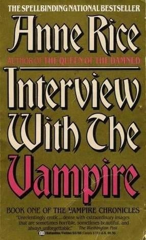 Interview With the Vampire (The Vampire Chronicles) - Cover