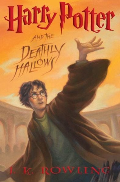 Harry Potter and the Deathly Hallows (Harry Potter Series #7) - Cover