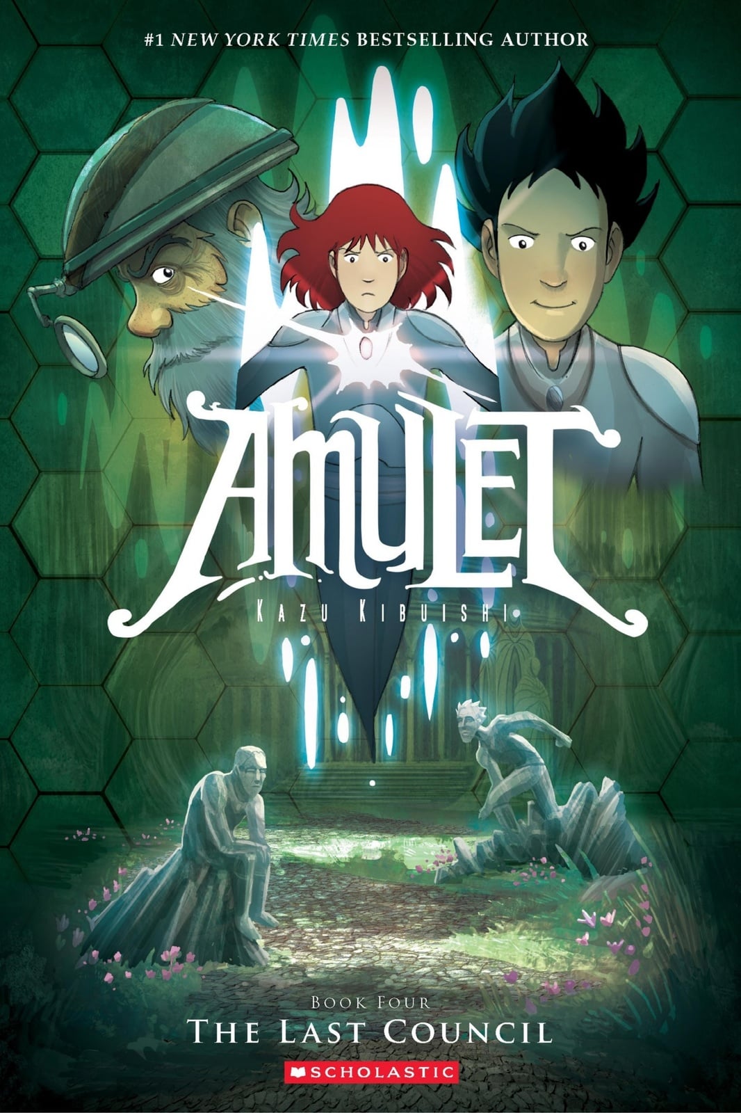 The Last Council: A Graphic Novel (Amulet #4) - Cover
