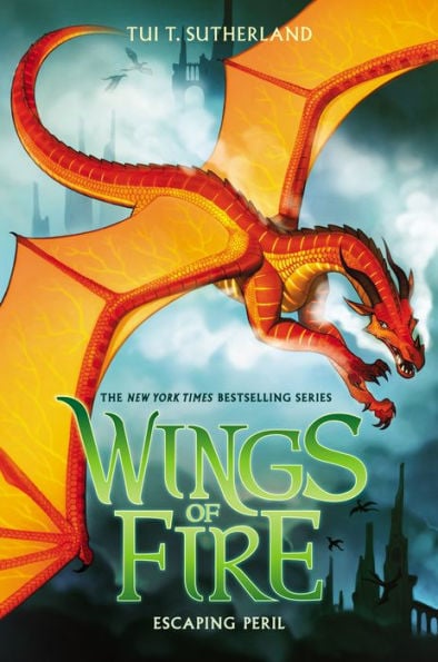 Escaping Peril (Wings of Fire Series #8) - Cover