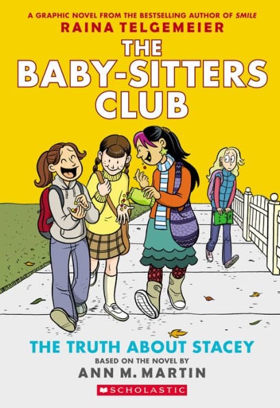 The Truth about Stacey (Full Color Edition) (The Baby-Sitters Club Graphix Series #2) - Cover