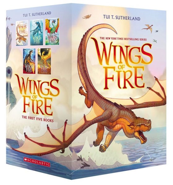 Wings of Fire: The First Five Books (Wings of Fire Series) - Cover
