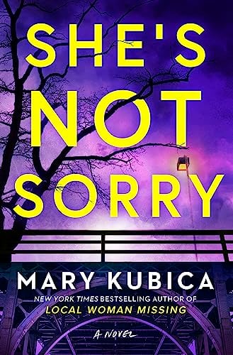 She's Not Sorry: A Psychological Thriller - Cover