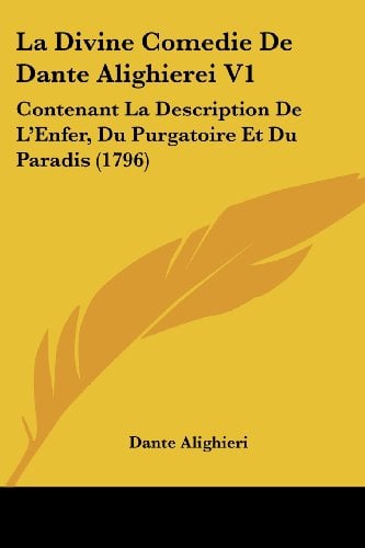La Divine Comedie de Dante Alighierei V1 - Cover