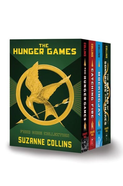 The Hunger Games 4-book Hardcover Box Set (The Hunger Games, Catching Fire, Mockingjay, The Ballad of Songbirds and Snakes) - Cover