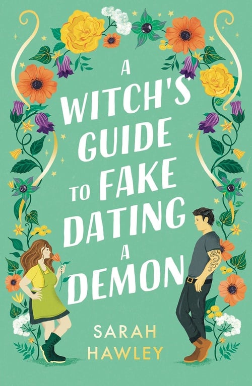 A Witch's Guide to Fake Dating a Demon - Cover