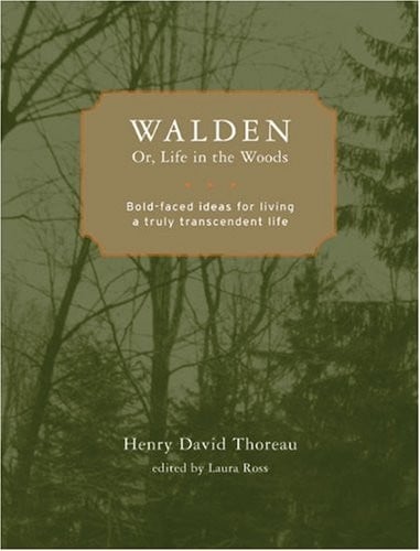 Walden; Or, Life in the Woods - Cover