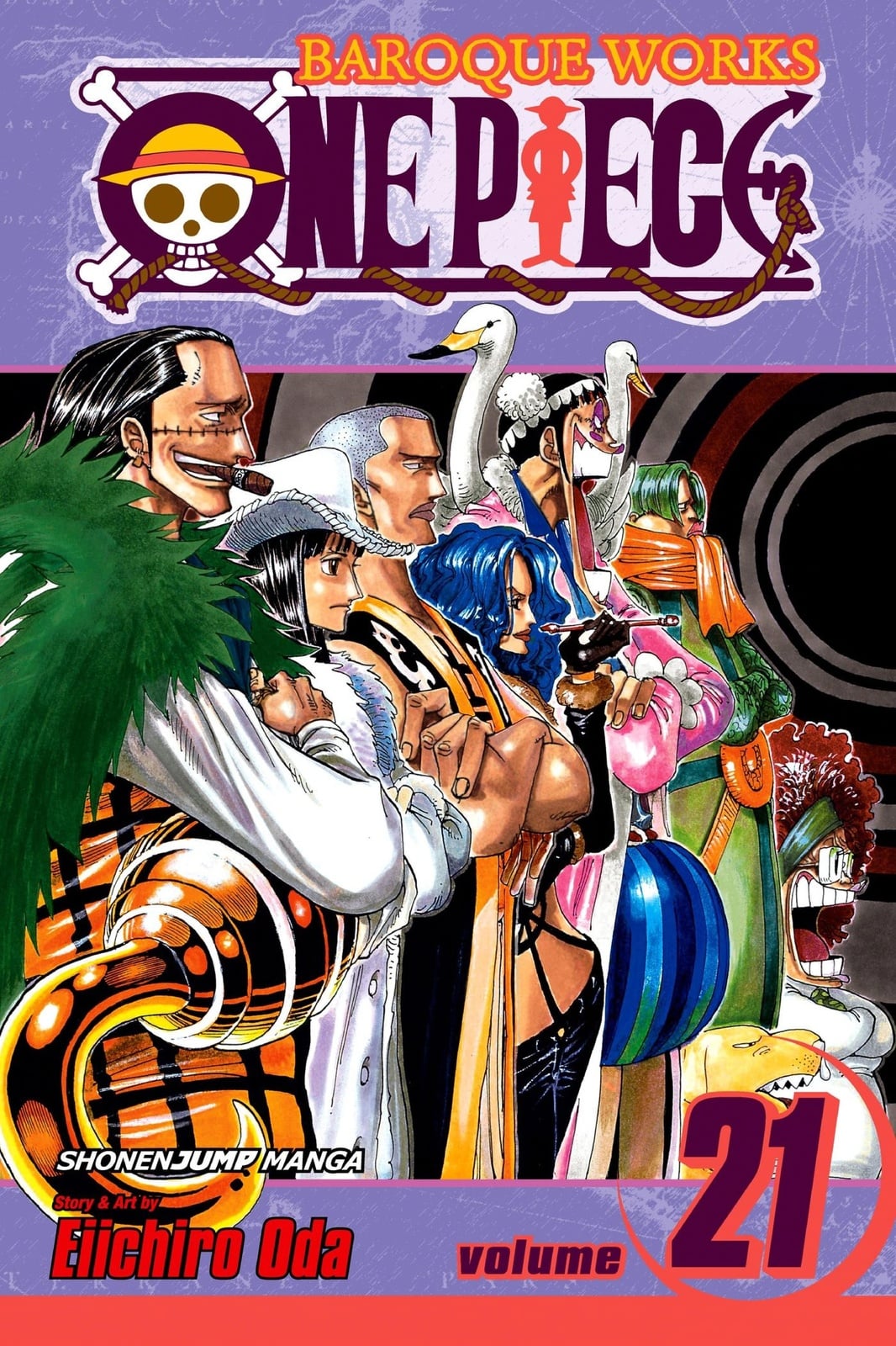 One Piece, Vol. 21 - Cover
