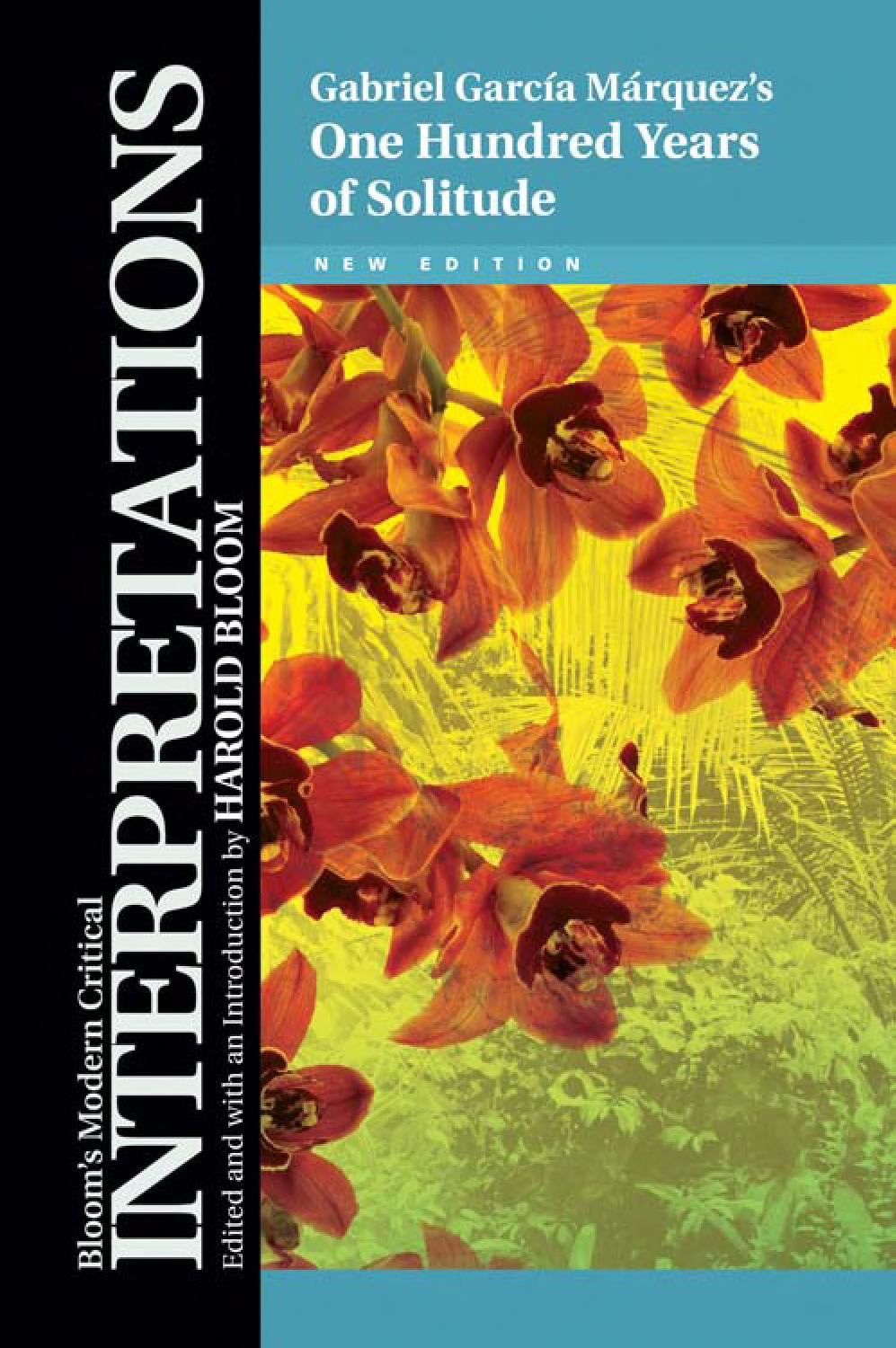 Gabriel Garci ́a Ma ́rquez's One Hundred Years of Solitude - Cover