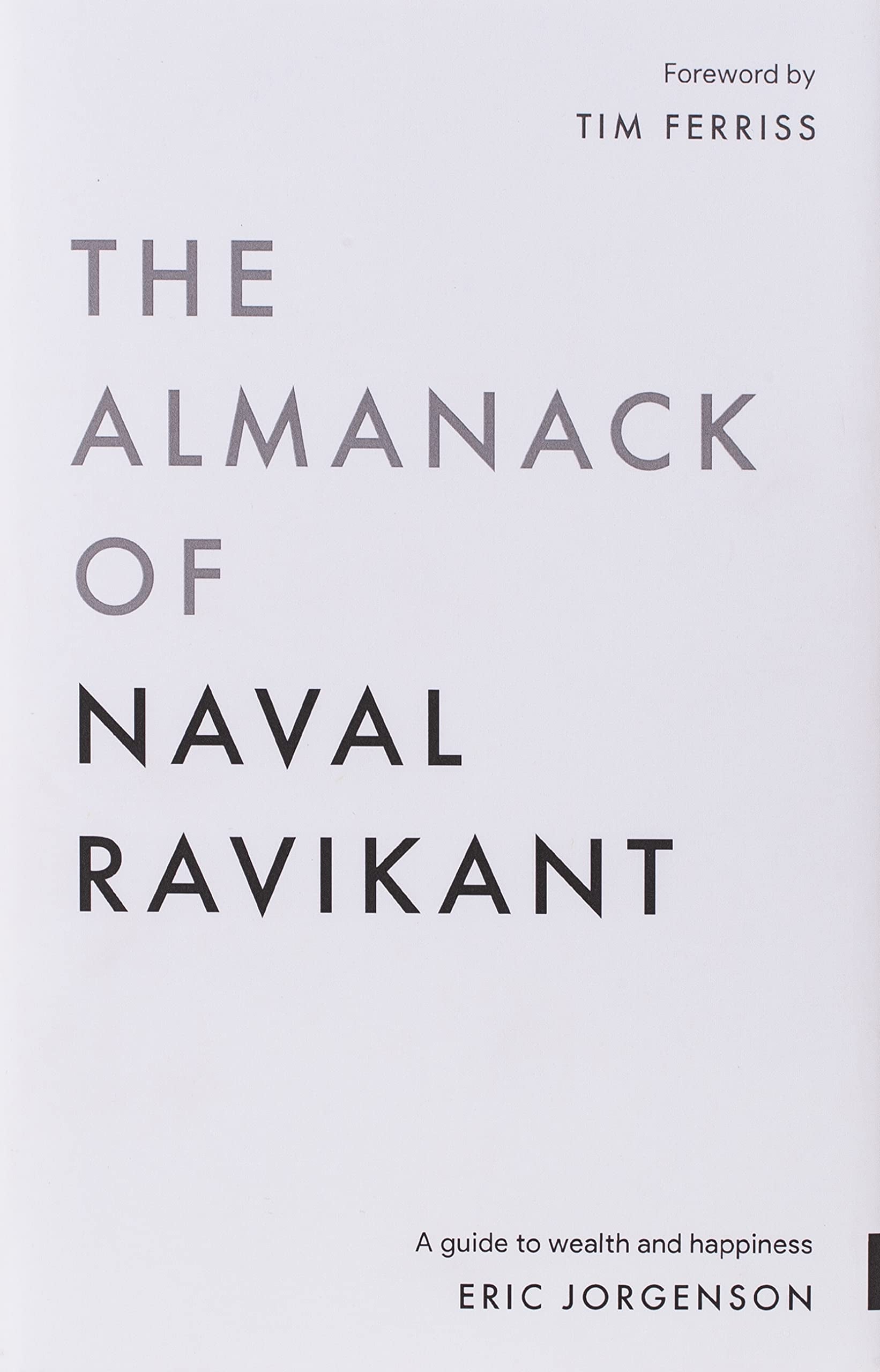 The Almanack of Naval Ravikant - Cover