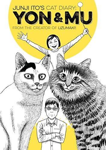 Junji Ito's Cat Diary: Yon & Mu - Cover