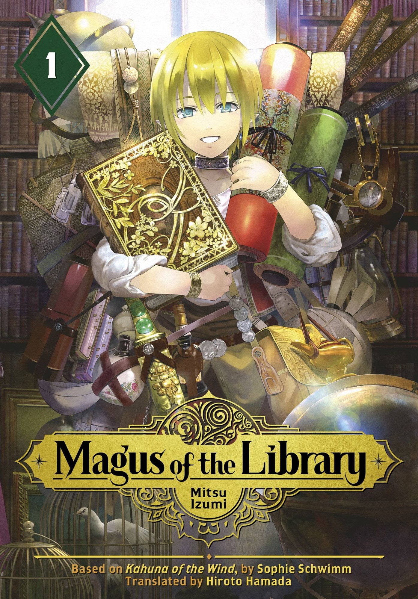 Magus of the Library 1 - Cover