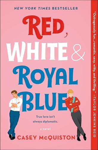 Red, White and Royal Blue - Cover