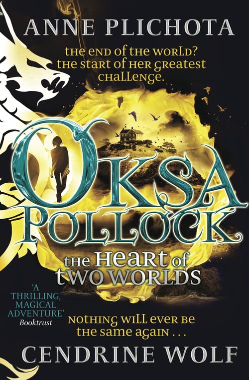 Oksa Pollock: The Heart of Two Worlds - Cover