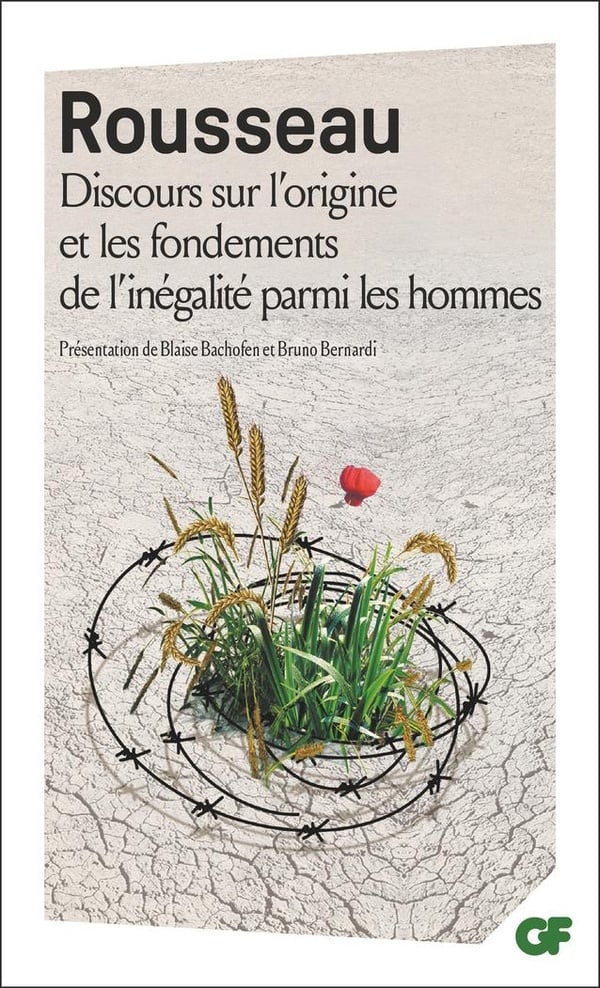 Discours sur l'origine et les fondements de l'inégalité parmi les hommes - Cover