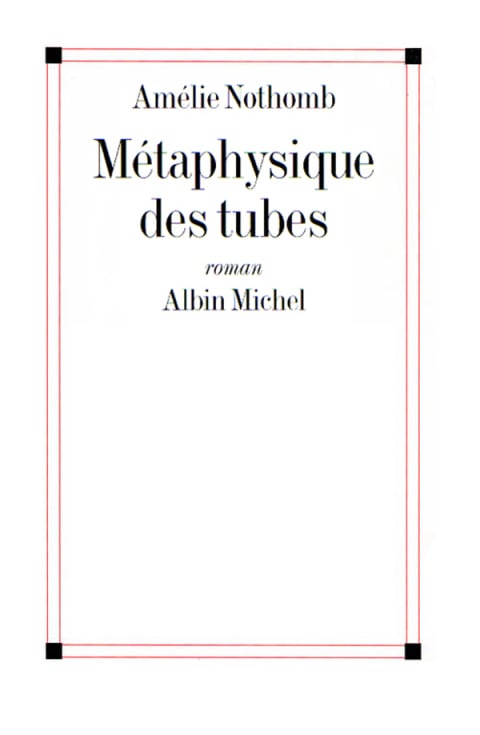 Métaphysique des tubes - Cover