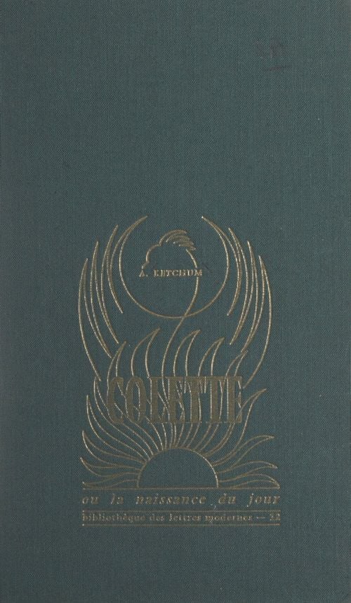 Colette ou la naissance du jour - Cover