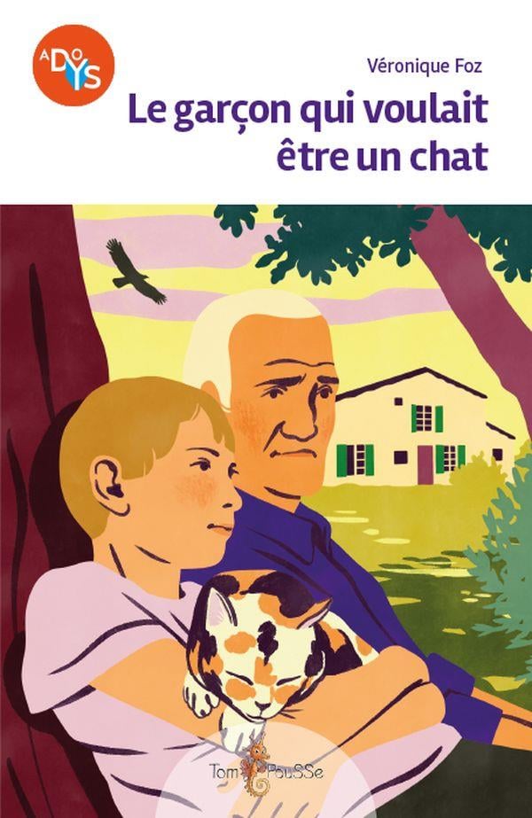 Le garçon qui voulait être un chat - Cover
