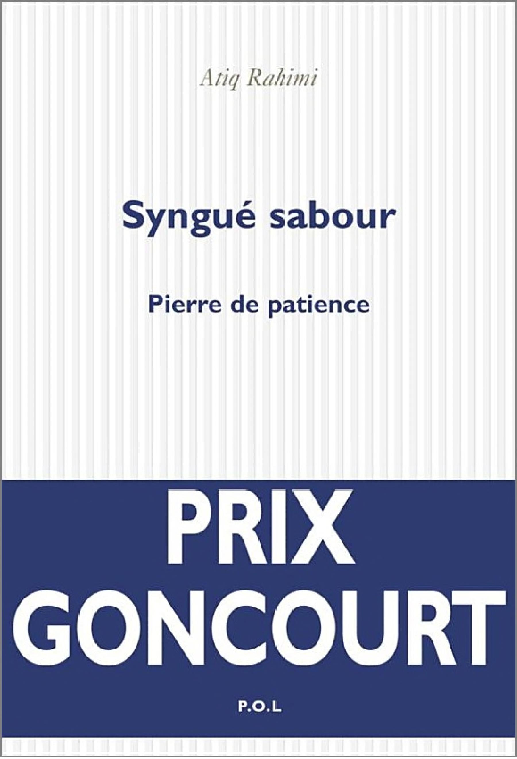 Syngué sabour - Cover