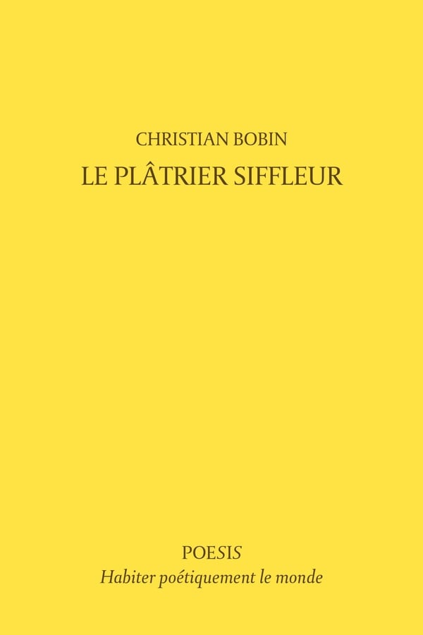Le plâtrier siffleur - Cover