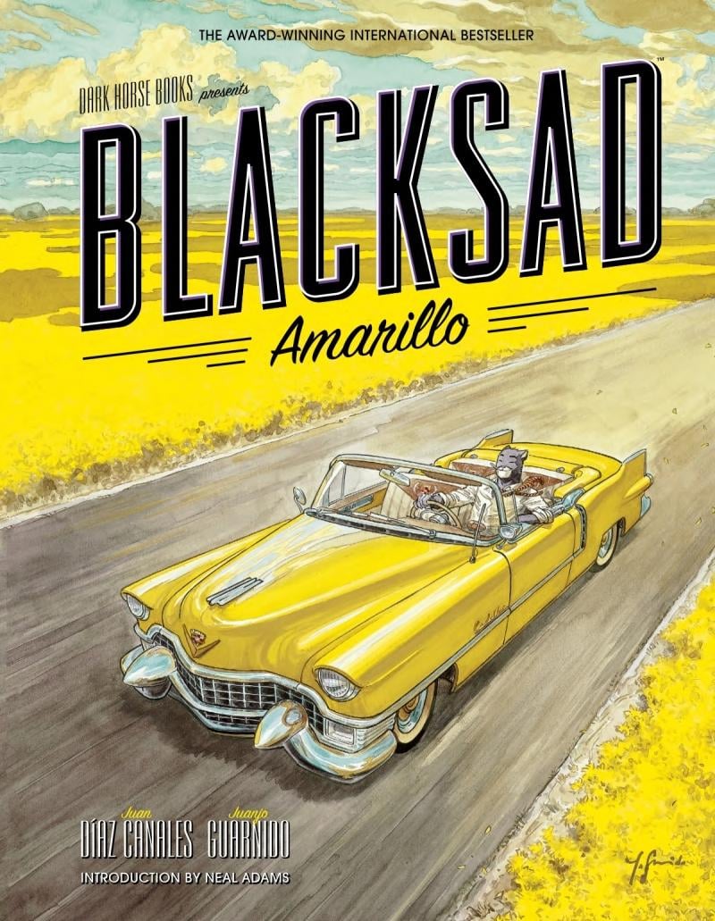 Blacksad: Amarillo - Cover
