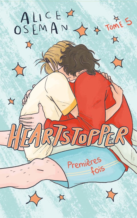 Heartstopper - Tome 5 - le roman graphique phénomène, adapté sur Netflix - Cover