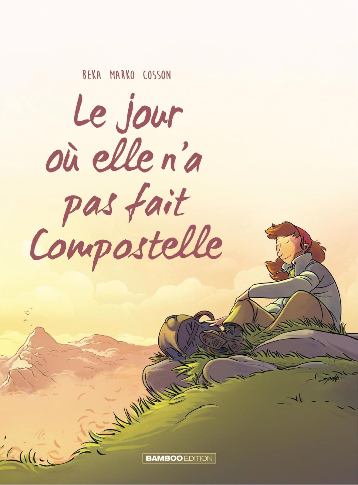 Elle n'a pas fait Compostelle - Cover