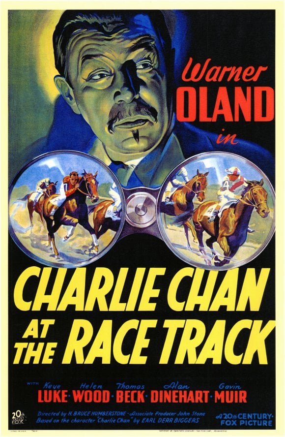 Charlie Chan at the Race Track - Cover