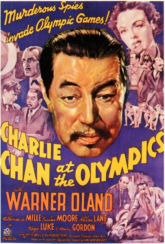Charlie Chan at the Olympics - Cover