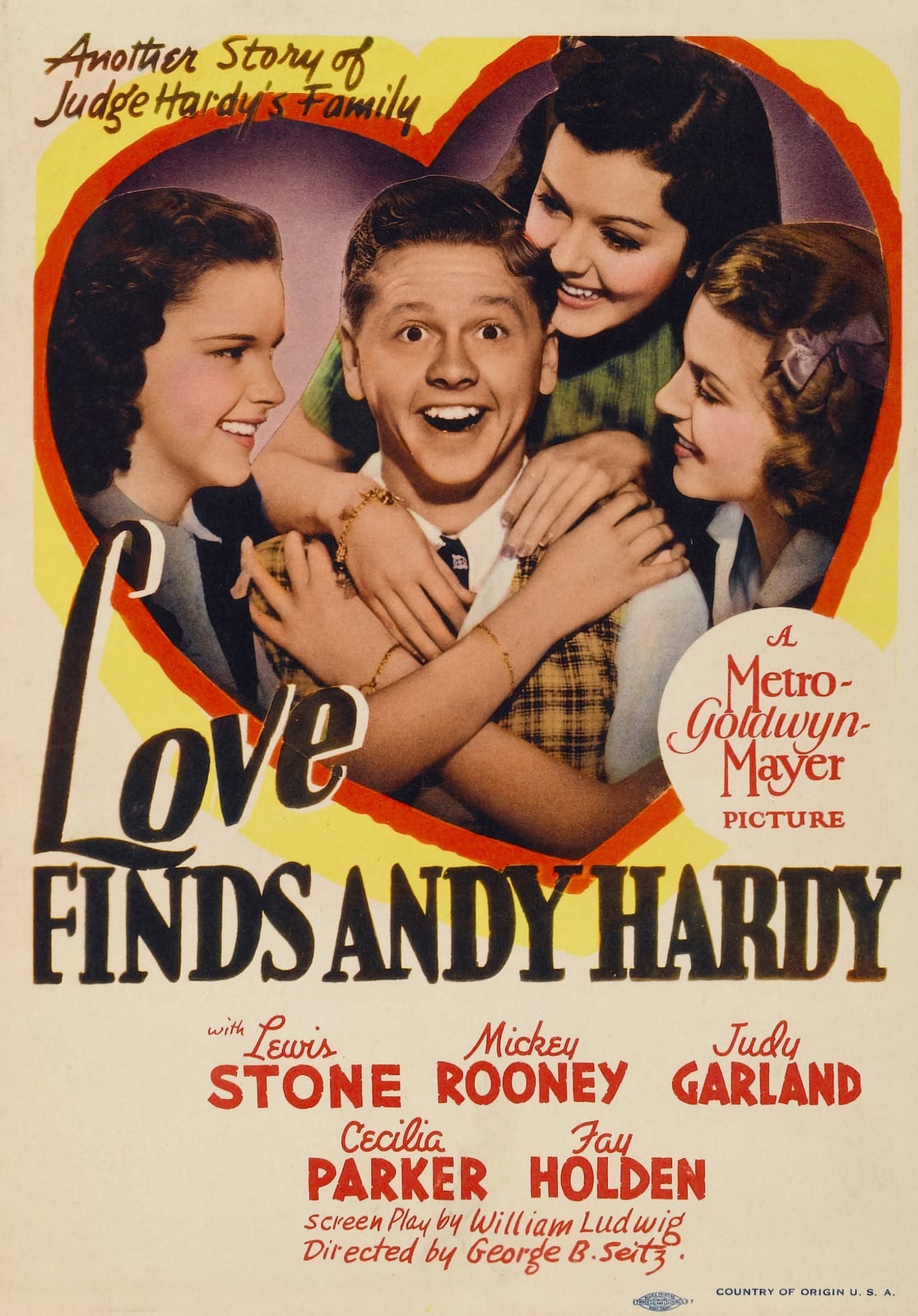 Love Finds Andy Hardy - Cover