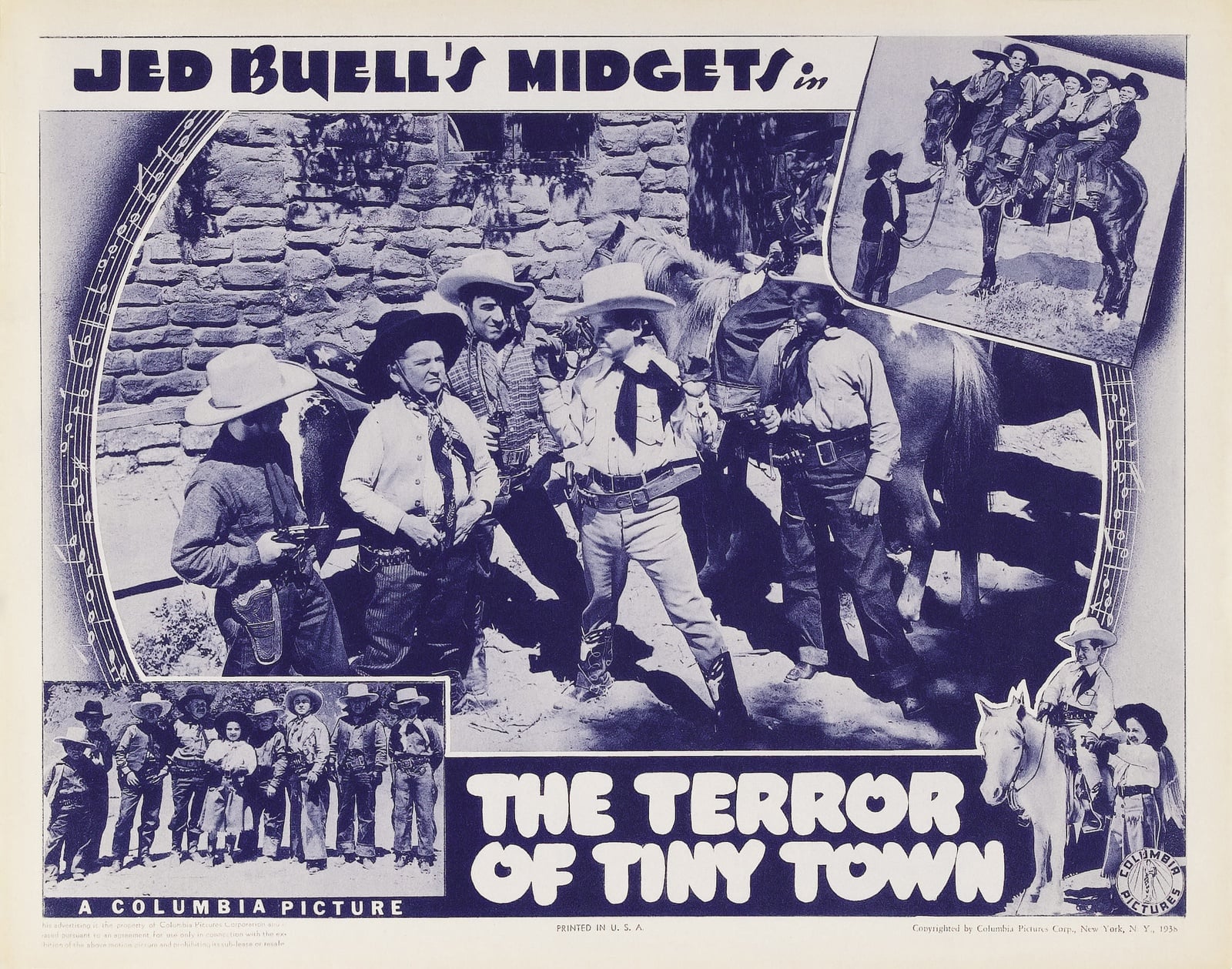 The Terror of Tiny Town - Cover