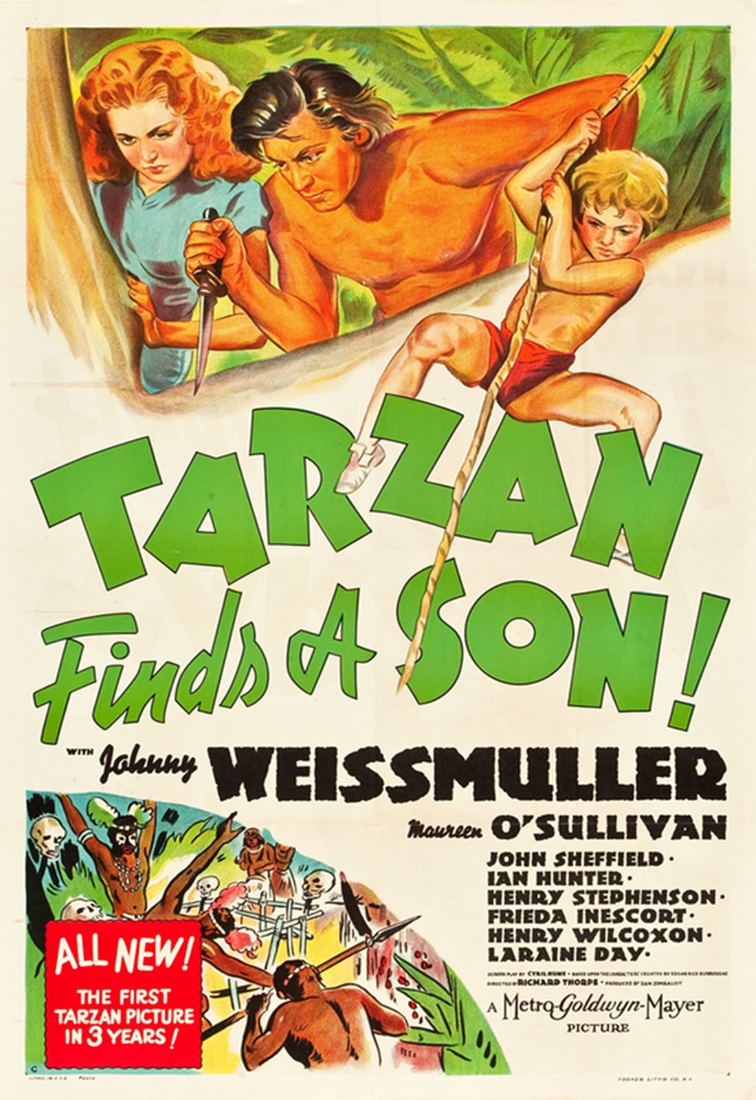 Tarzan Finds a Son! - Cover