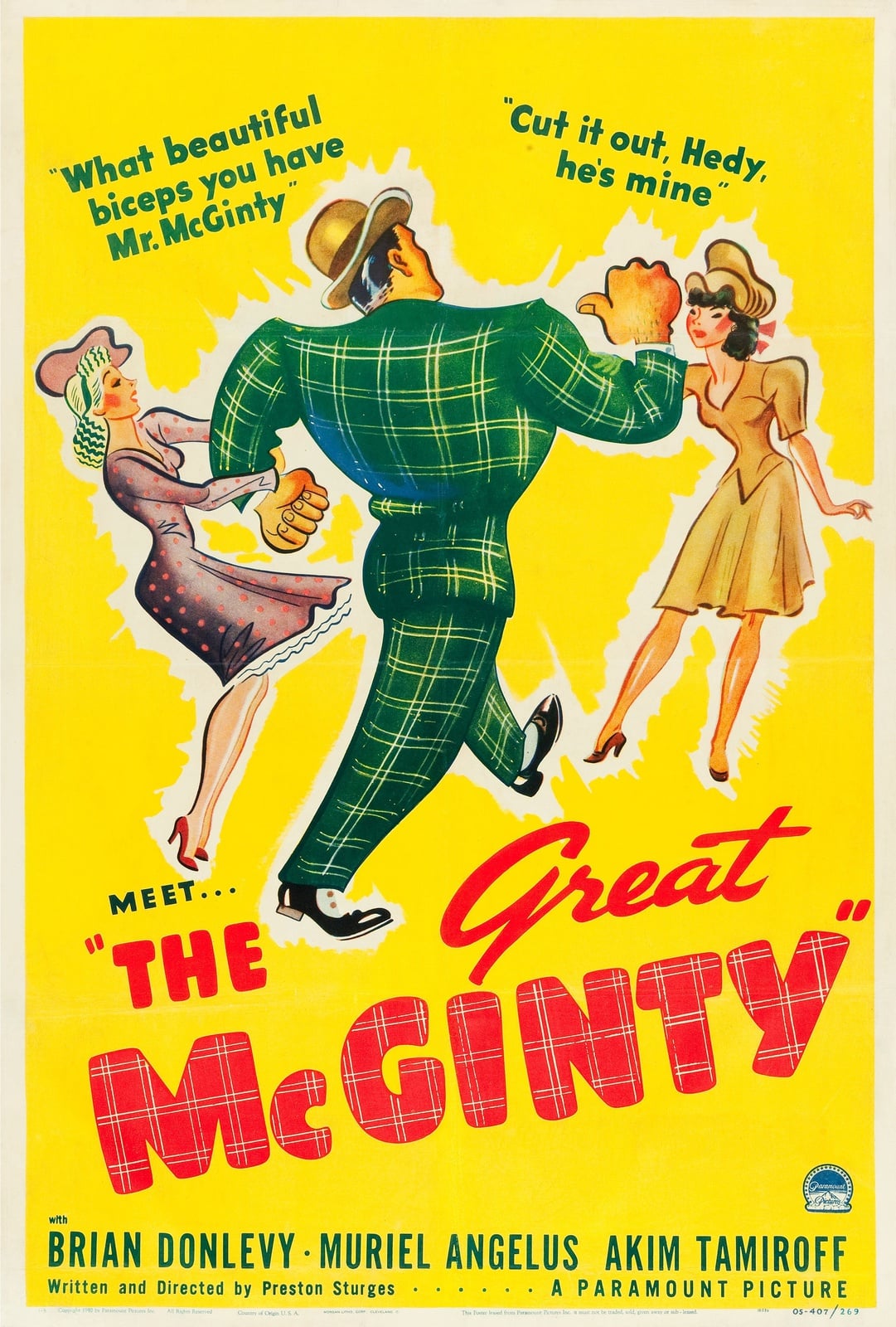 The Great McGinty - Cover