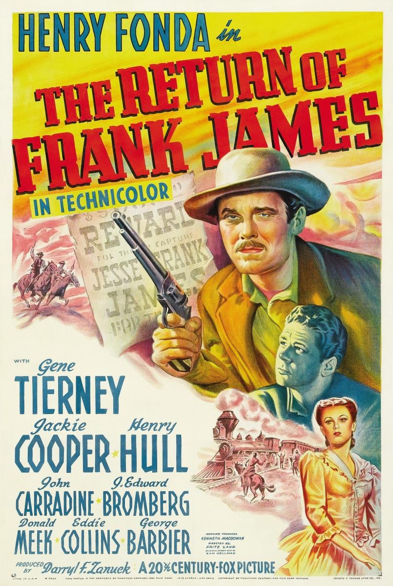 The Return of Frank James - Cover