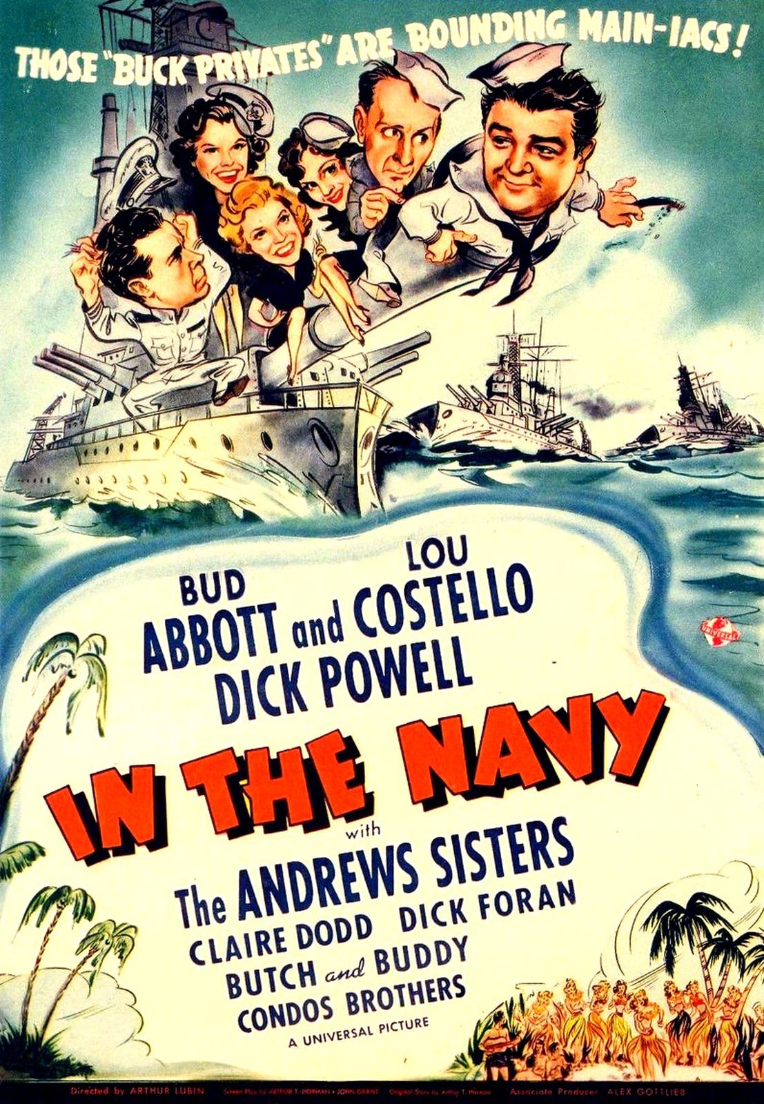 In the Navy - Cover