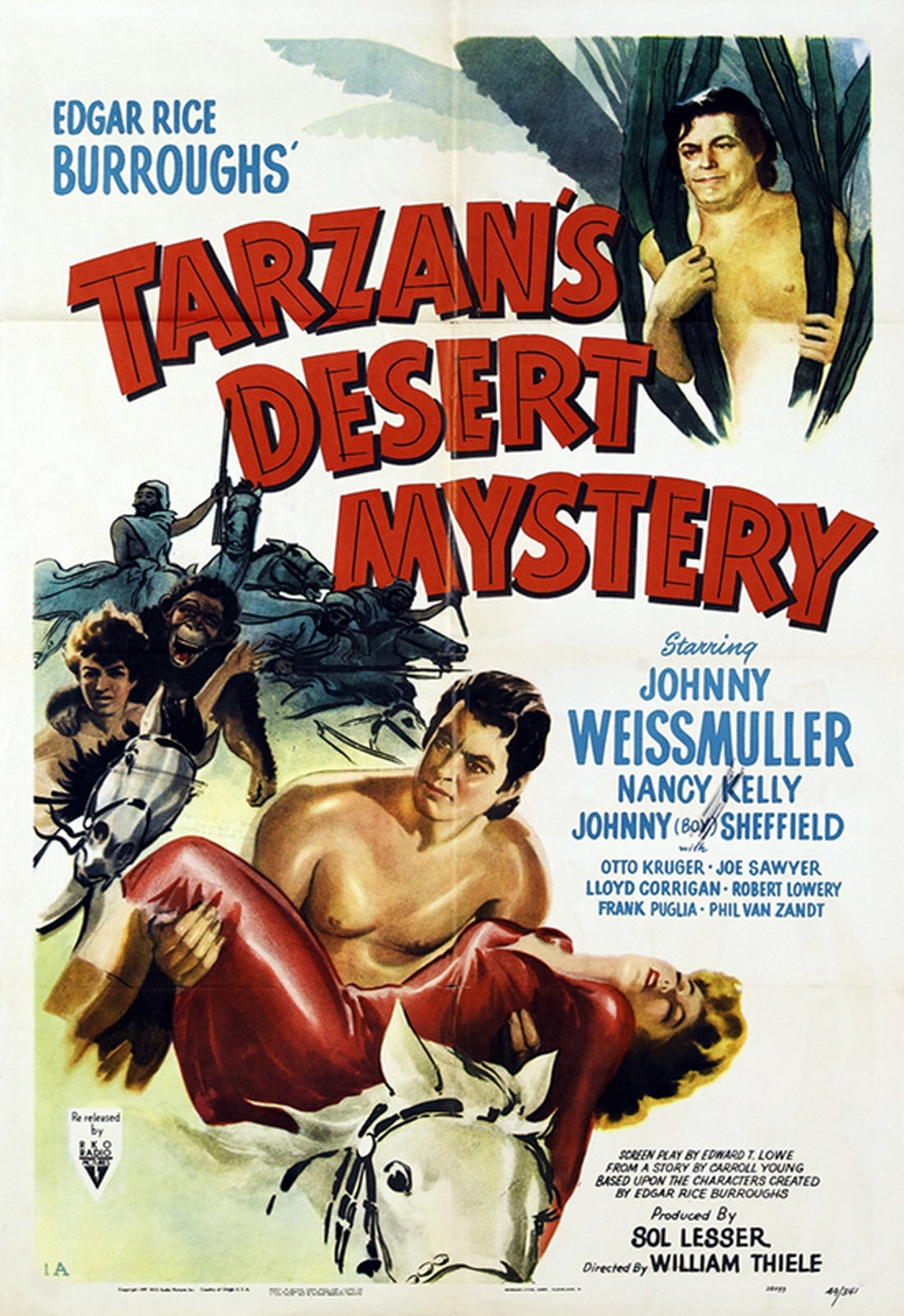Tarzan's Desert Mystery - Cover