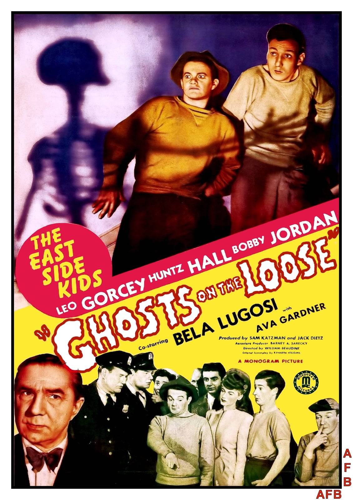 Ghosts on the Loose - Cover